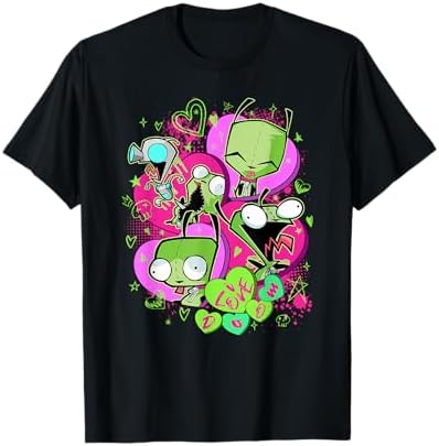 Amazon.com: K-Musculo Unisex Adult Cartoon Zim Gir Character Metal
